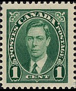 Canada 1937 - set King George VI: 1 c