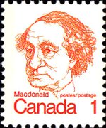Canada 1973 - serie Caricature: 1 c