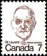 Canada 1973 - serie Caricature: 7 c