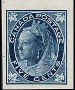 Canada 1897 - serie Regina Vittoria: 5 c