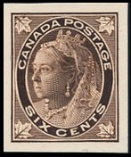 Canada 1897 - serie Regina Vittoria: 6 c