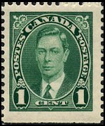 Canada 1937 - set King George VI: 1 c