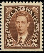 Canada 1937 - set King George VI: 2 c