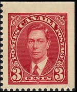 Canada 1937 - set King George VI: 3 c