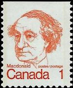 Canada 1973 - serie Caricature: 1 c