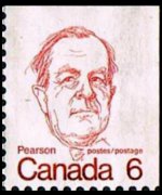 Canada 1973 - serie Caricature: 6 c