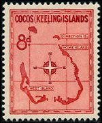 Isole Cocos 1963 - serie Soggetti vari: 8 p