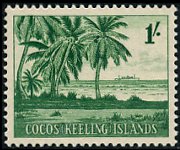 Isole Cocos 1963 - serie Soggetti vari: 1 sh