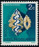 Isole Cocos 1969 - serie Fauna selvatica: 2 c