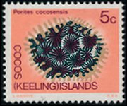 Isole Cocos 1969 - serie Fauna selvatica: 5 c