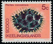 Isole Cocos 1969 - serie Fauna selvatica: 5 c