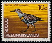 Isole Cocos 1969 - serie Fauna selvatica: 10 c