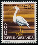 Isole Cocos 1969 - serie Fauna selvatica: 50 c