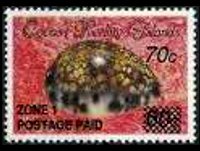 Cocos Islands 1985 - set Shells and mollusks: 70 c su 60 c