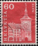 Svizzera 1960 - serie Storia postale e patrimonio artistico: 60 c