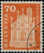 Svizzera 1960 - serie Storia postale e patrimonio artistico: 70 c