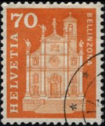 Switzerland 1960 - set Postal history and buildings: 70 c