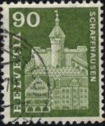 Svizzera 1960 - serie Storia postale e patrimonio artistico: 90 c
