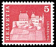 Svizzera 1960 - serie Storia postale e patrimonio artistico: 5 c