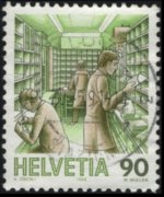 Svizzera 1986 - serie Per la promozione della posta: 90 c