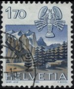 Switzerland 1982 - set Landscapes and star signs: 1,70 fr