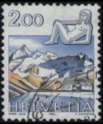 Svizzera 1982 - serie Paesaggi e segni zodiacali : 2,00 fr