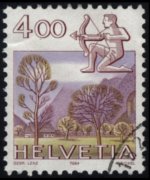 Switzerland 1982 - set Landscapes and star signs: 4,00 fr