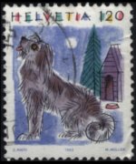 Svizzera 1990 - serie Animali: 1,20 fr