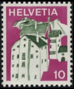 Svizzera 1973 - serie Vedute: 10 c