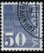 Svizzera 1970 - serie Francobolli per bobine: 50 c