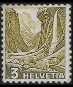 Svizzera 1936 - serie Vedute: 3 c
