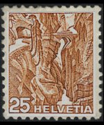 Svizzera 1936 - serie Vedute: 25 c