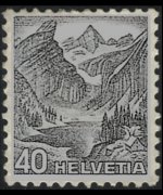 Svizzera 1936 - serie Vedute: 40 c