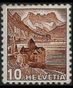 Switzerland 1936 - set Landscapes: 10 c