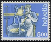 Switzerland 1989 - set Industry: 5,00