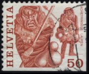 Svizzera 1977 - serie Folklore: 50 c 