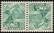 Switzerland 1936 - set Landscapes: 5 c