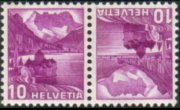 Svizzera 1936 - serie Vedute: 10 c 