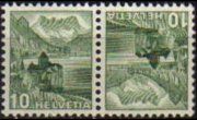 Svizzera 1936 - serie Vedute: 10 c