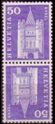 Svizzera 1960 - serie Storia postale e patrimonio artistico: 50 c