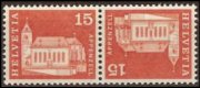 Svizzera 1960 - serie Storia postale e patrimonio artistico: 15 c