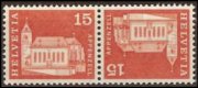 Switzerland 1960 - set Postal history and buildings: 15 c