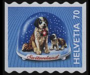 Svizzera 2000 - serie Palle con la neve: 70 c