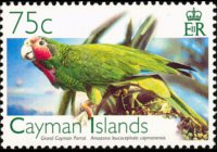 Cayman islands 2006 - set Birds: 75 c