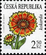Repubblica Ceca 2002 - serie Fiori: 2,50 k