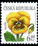 Repubblica Ceca 2002 - serie Fiori: 6,40 k