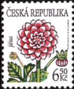 Repubblica Ceca 2002 - serie Fiori: 6,50 k