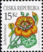 Repubblica Ceca 2002 - serie Fiori: 15 k