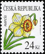 Czech Republic 2002 - set Flowers: 24 k