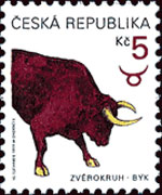 Repubblica Ceca 1998 - serie Segni zodiacali: 5 k
